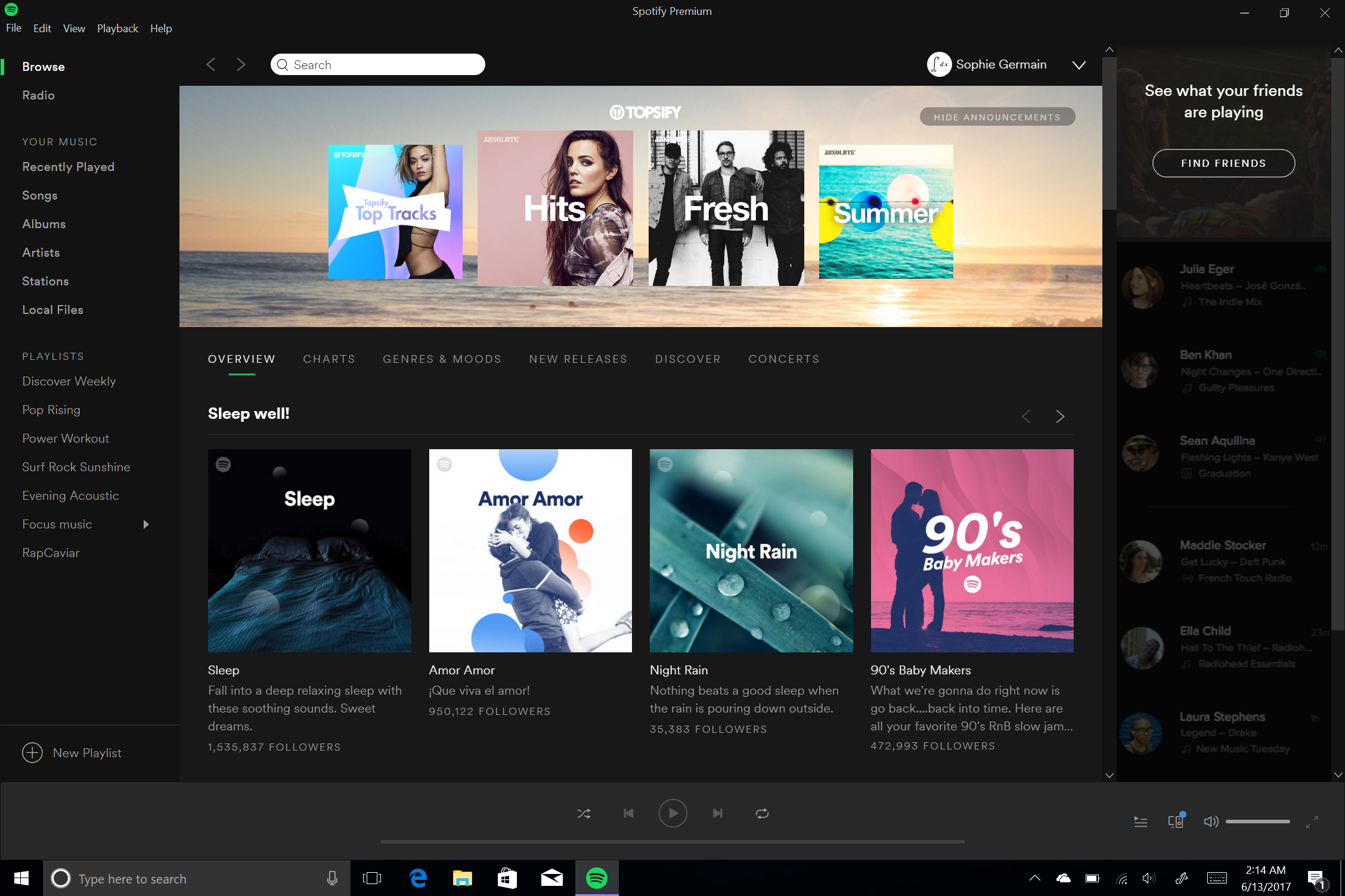 Spotify offline windows 10